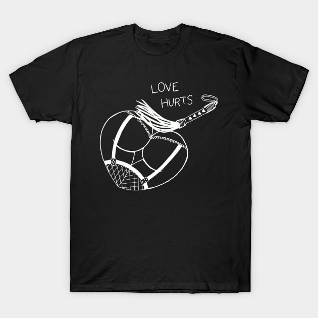 Love Hurts (Black) T-Shirt-TOZ